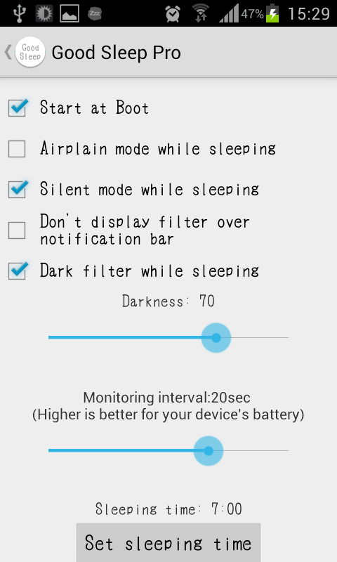 Good Sleep Pro(Bluelight cut) Screen 3