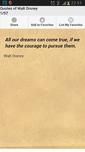 Quotes of Walt Disney