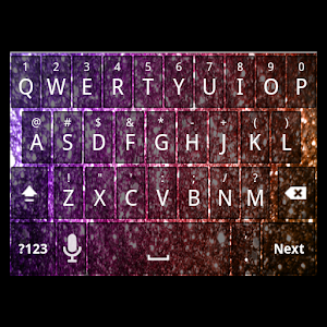 Girly Glitter Keyboard Skin