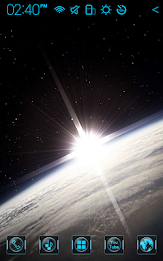 Galaxy Atom theme poster 3