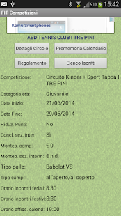 Tennis - FIT Competizioni 2015 Screenshots 3