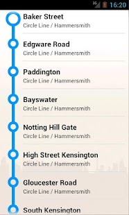 LONDON SUBWAY GUIDE PRO Screen 2