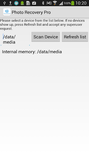 Photo Data Recovery: Samsung