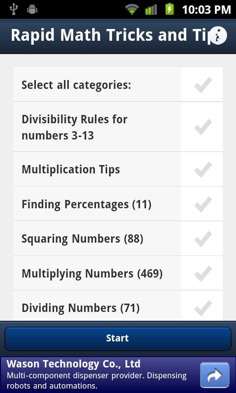 Rapid Math Tricks & Tips - Android Apps on Google Play