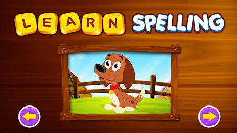 English Learn Spelling-Animals poster 2