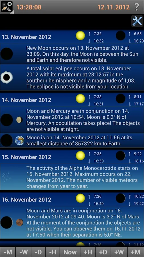   Mobile Observatory - Astronomy- screenshot  