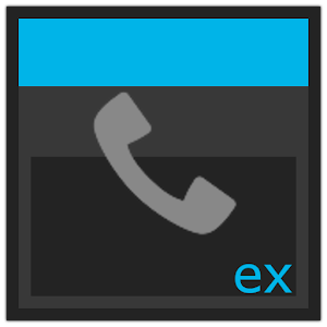 ExDialer theme Dark KitKat 4.4 個人化 App LOGO-APP開箱王