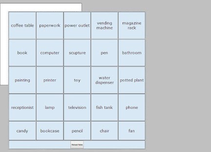 Travel and Outing Bingo Screenshots 1