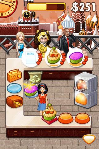 Android application Cake Mania Celebrity Chef screenshort