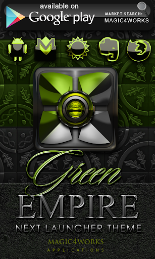 免費下載娛樂APP|Green Empire Clock Widget app開箱文|APP開箱王