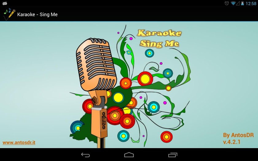 Karaoke - Sing Me Screen 1