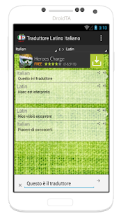 Lastest Traduttore Italiano Latino APK