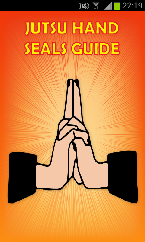 Android application Ninja Jutsu Hand Seals Guide screenshort