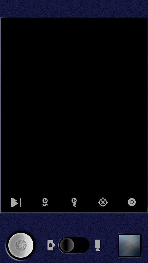 Camera Mod for Xperia PLAY don Screen 3