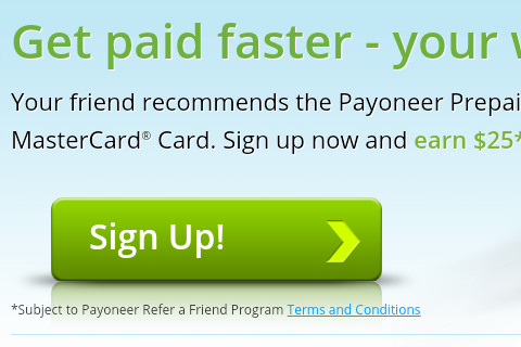 Быстрый Payoneer регистратор