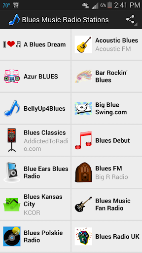 Blues Music Radio Stations
