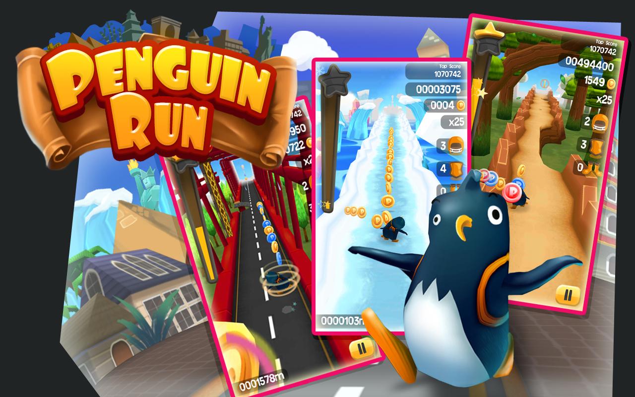 Penguin Run - screenshot