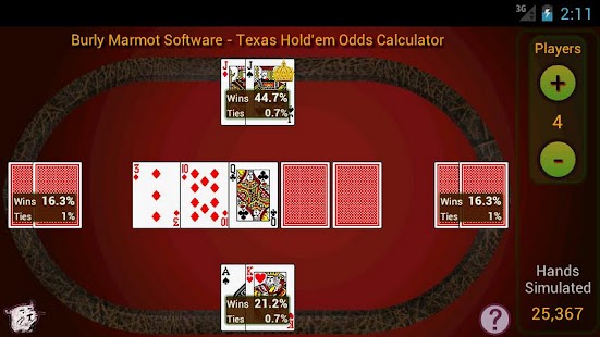 Free Hold'em Odds Calculator Pro APK