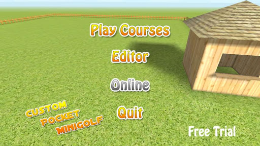 Custom Pocket Minigolf Trial