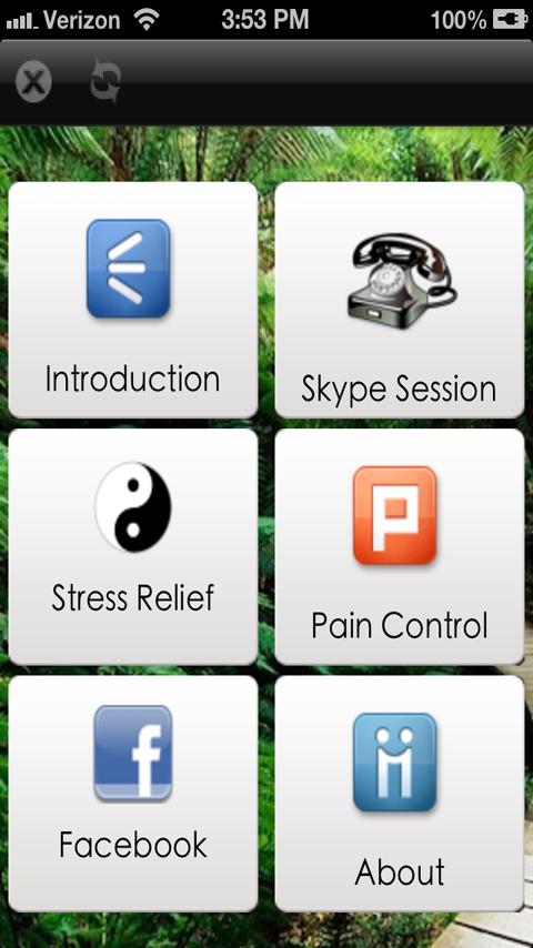 Android application Chronic Pain screenshort
