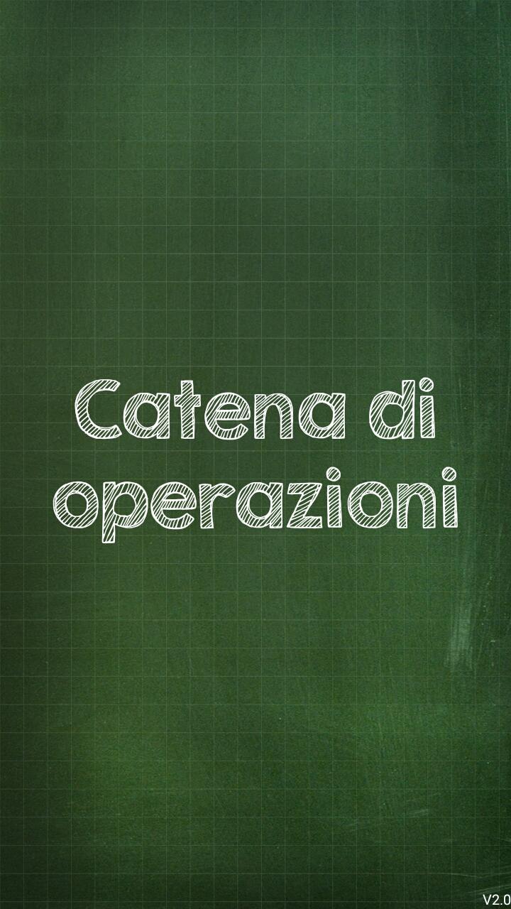 Android application CalcuChain screenshort