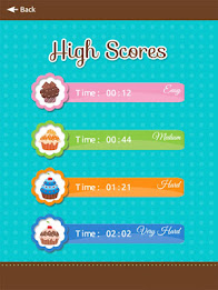 记忆匹配游戏与纸杯蛋糕图像 poster 23