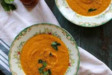 Vegan Carrot Jalapeño Soup