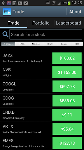 Student Stock Trader