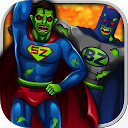 Zombie Superhero game for Kids mobile app icon