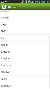 Flex-Fuel Station Locator Screenshots 5