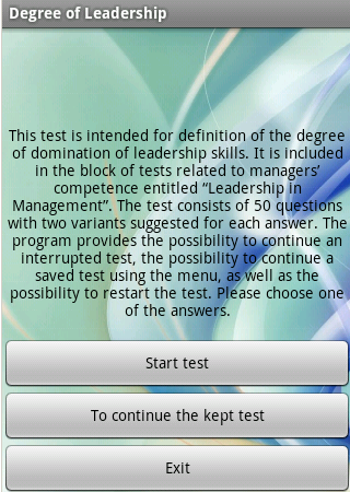 Free Leadership test