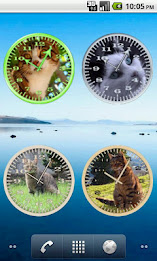 Cat 6 Tabby Analog Clock poster 3