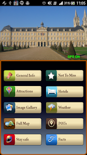 Caen Offline Map Guide - náhled