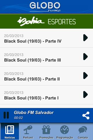 【免費音樂App】Globo FM Salvador-APP點子