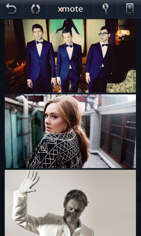    xmote, XBMC Kodi rem control- screenshot  