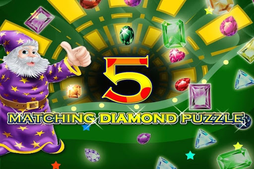 5 Matching Diamond Puzzle HD