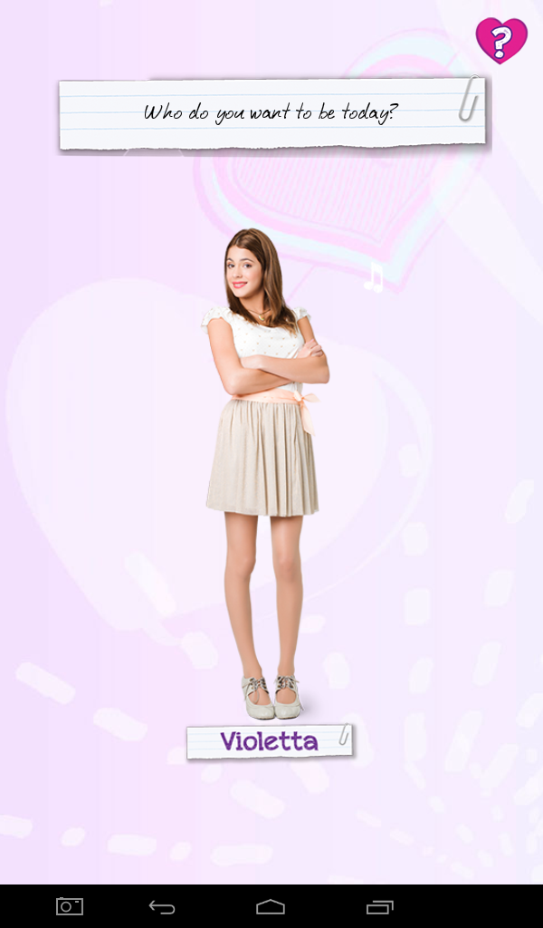 Violetta Secret Diary Screen 2