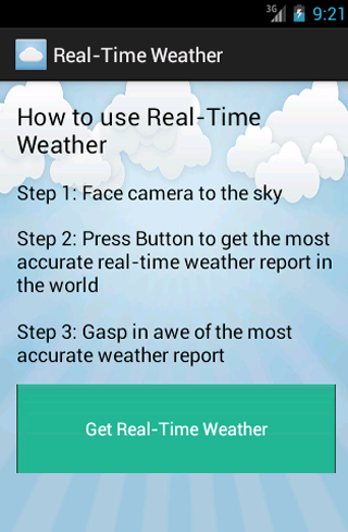 Accurate Real-Time Weather