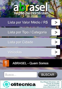 Guia Abrasel Hortênsias Screenshots 2