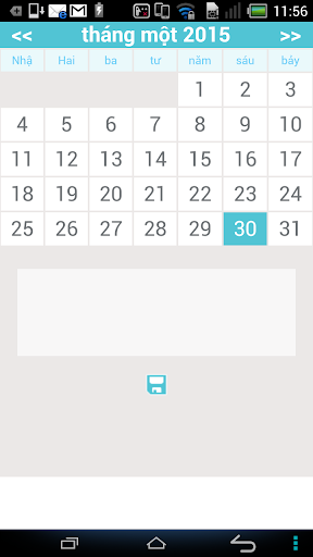 Calendar viewer