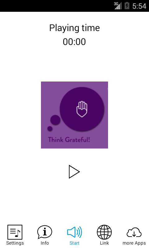 Think Grateful! Affirmations Screen 3