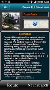 West Virginia Campgrounds - náhled