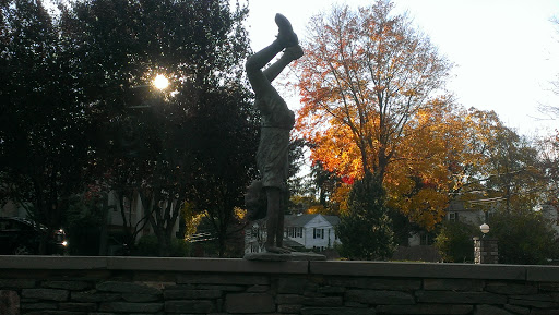 Handstand Boy Statue