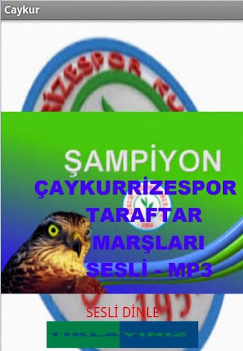 CAYKURRİZESPOR FANATİK MARŞLAR