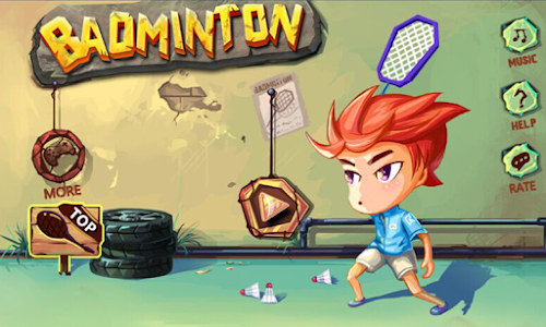 Android application Badminton Star screenshort