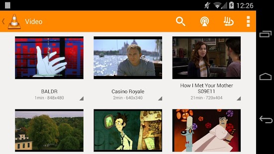   VLC for Android beta- screenshot thumbnail   