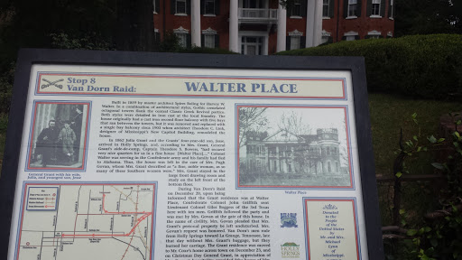Walter Place, Civil War Memorial. 