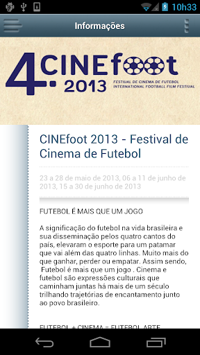 【免費娛樂App】CINEfoot 2013-APP點子