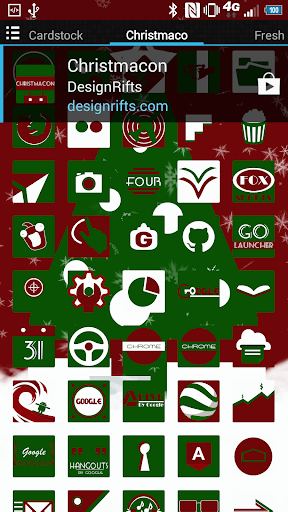 【免費個人化App】Christmacon Icon Pack-APP點子