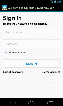 Upit For Jawbone Up System 1 0 7 Apk Free Health Fitness Application Apk4now